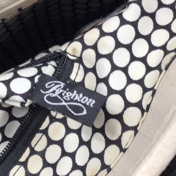 Brighton Ferrara black and white leather tote - Picture 15 of 15